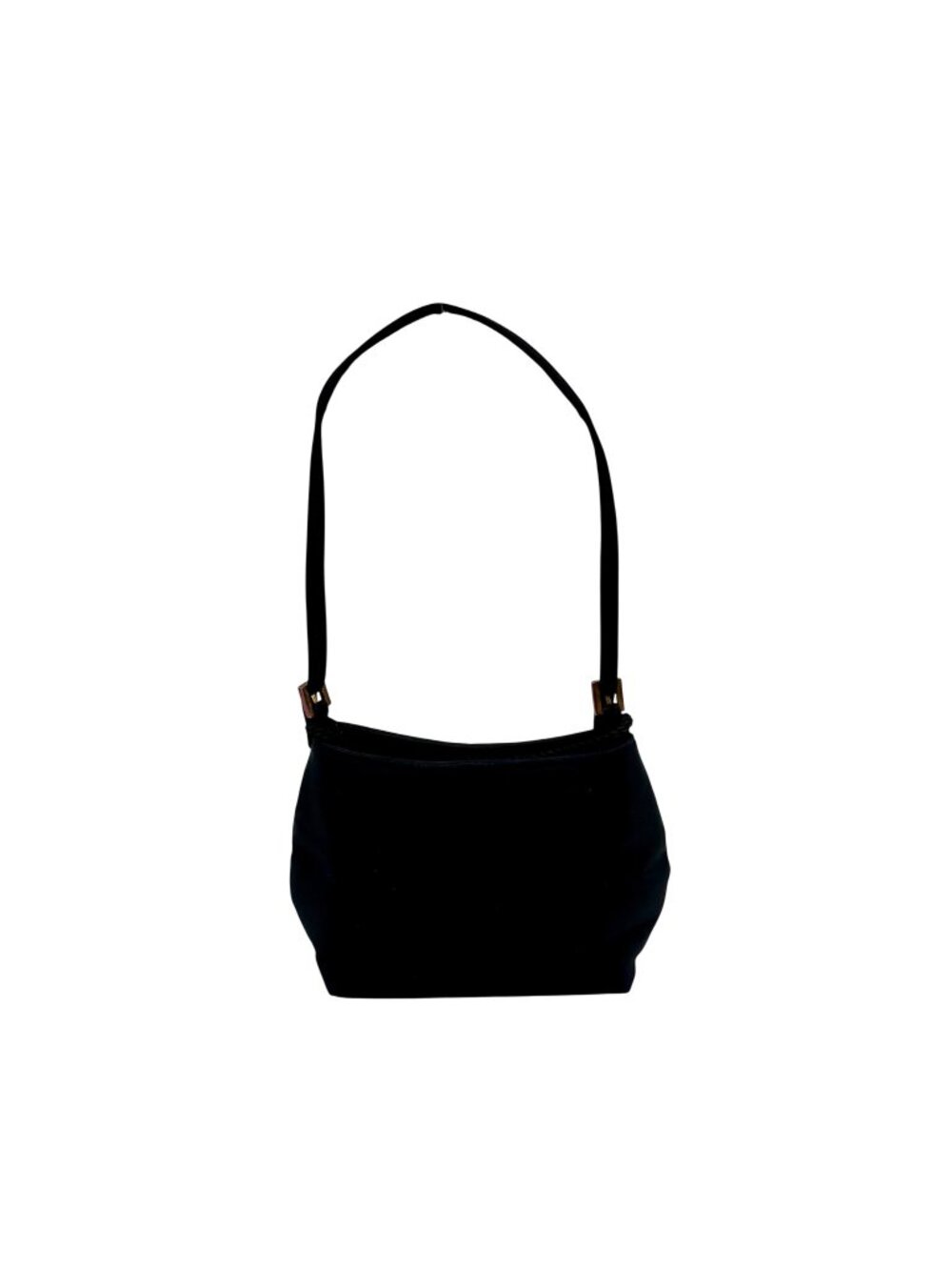 Preston And York Black Fabric Reversible Crossbody bag